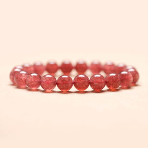 SIFUYUAN | Cupid Stone Pink Crystal Bracelet