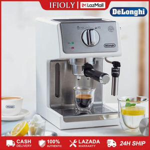 【1 Year Warranty】 100% Original DeLonghi ECP 35.31 Coffee Machine Office Italian Pump Pressure Coffee Maker Semi-automatic Espresso Machine