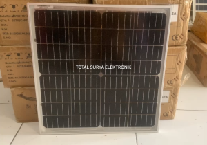 PANEL SURYA / SOLAR PANEL / SOLAR CELL ST SOLAR 30WP MONO TRANSPARAN