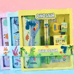 Cartoon Kids Stationery School Supplies Set Pencil Bag for Children