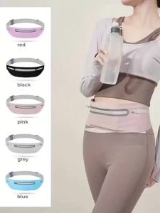 Waterproof Running Waist Pack Adjustable Belt Men Women Slim Running Bags Portable Outsides Jogging Gym Sports Cell Phone Pouch