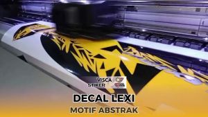 Desain Stiker Motor Elegan: Stiker Dek untuk Motor Sport & Decal LEXI 155 Full Body