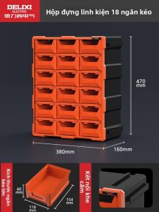 DELIXI Electric | Hộp Đựng Dụng Cụ và Vít Ngăn Kéo