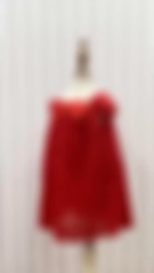 Đầm Hoa Hồng Xòe Nơ Ngực Tamiuy - Voan Mềm Cho Bé Gái 10-38kg