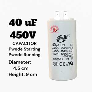 4uF - 80uF 450V | STARTING or RUNNING CAPACITOR | Dawenwil