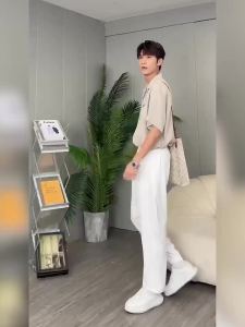 HUALUNDESIGN | Quần Nam Mỏng Thoáng Mùa Hè Không Nhăn