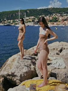 Atlantic Beach | Womens High-end Butterfly Embroidery Swimwear