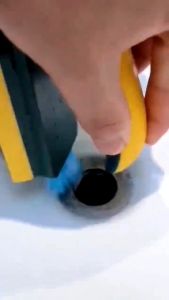 Am888 แปรงขัดพื้นห้องน้ำ อเนกประสงค์ 4in1 แปรงไนล่อน