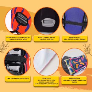 Sarung Koper 24 Inch 20 28 18 Elastis Luggage Cover Pelindung Kode SKPR 11