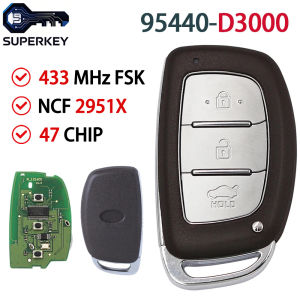 95440-D3000 For Hyundai Tucson 2016 - 2018 Keyless Smart Car Key 433.92 MHz FSK NCF29A1X 47 Chip TQ8-FOB-4F11