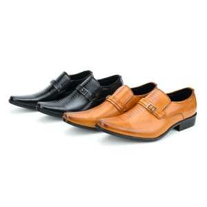 GRAZIA Men Leather Shoes New British Business Dress Shoes Fashion Pointed Social Shoes Casual Shoes