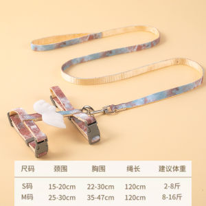 Adjustable Dog Leash for Outdoor Walking Small Dogs Teddy Bichon Kittens Retractable Polyester Lead Pet Supplies