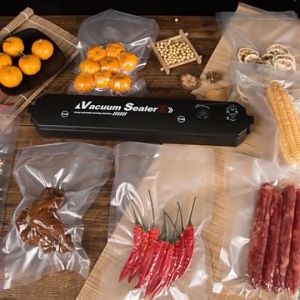 Portable Vacuum Food Sealer Machine Electric Food Sealer Packaging Automatic Mesin Pembungkusan Makanan 真空封口机