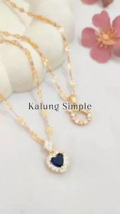 Kalung xuping kalung dewasa permata kilau lapis emas gold KL 036