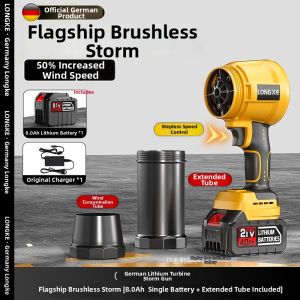 LONGKE | High Pressure Dust Blowing Gun Portable Powerful Turbine