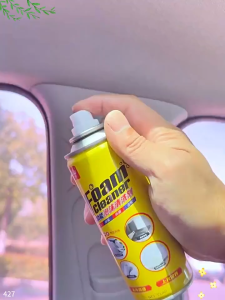 Multipurpose Car Interior Foam Cleaner Seat Sofa Grease Stain Remover No Rinse Auto Detail Home Pencuci Kereta