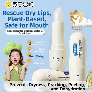 QING LING | Moisturizing Nourishing Prevents Chapping Exfoliates Fades Lip Wrinkles Baby Children Lip Balm
