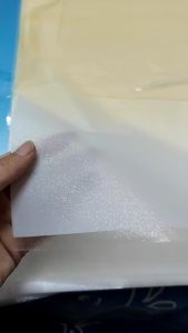 15 LEMBAR Flower Wrapping Paper Gradient Cellophane Kertas Buket Motif Gradasi Bunga Florist 6114