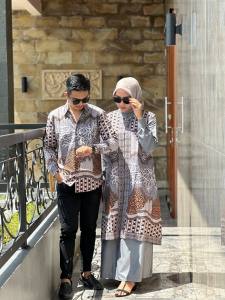 COUPLE PREMIUM RAJENDRA KLASIK BATIK FLORIST