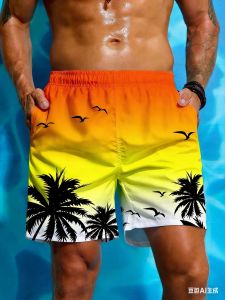 Hot Toys | Summer 2026 New Vacation Beach Fashion 3D Printed Mens and Womens Plus Size Outdoor Loose Breathable Fast Drying Sports Shorts