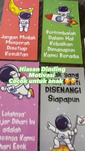 Dekorasi Dinding Motivasi Anak & Gambar Astronot: Panduan Lengkap