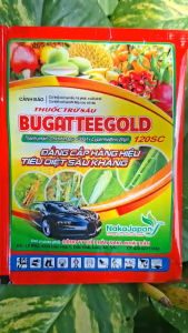 [TRUNG THIEN THINH] BUGATTEEGOLD 120SC (1 gói 30ML) – Thuốc Trừ Sâu Cuốn Lá Sâu Tơ Rầy Xanh Bọ Trĩ Cho Cây Trồng Hiệu Quả