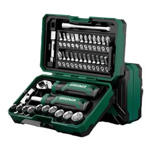 GREENER | Compact Ratchet Wrench & Screwdriver Kit 40pcs