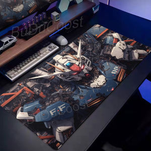 Bandai | Mechanical Warrior Gundam Mouse Pad Gamer Large Computer Notebook Mousepad Carpet Gaming Accessories KeyboardRubb er Desk Mat