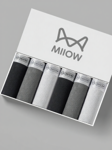 MiiOW | Mens Antimicrobial Cotton Breathable Boxer Shorts