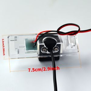 Replacement Rear View Backup Camerafor Licence Number Plate Light Lamp for Nissan Qashqai X-Trail Sunny Note Micra Almera Armada