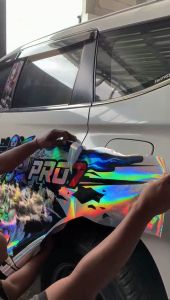 DC 04 - STIKER DECAL MOBIL HILUX STRADA FORD RANGER INNOVA AYLA JAZZ VELOZ SEDAN GRATIS CUSTOM NAMA