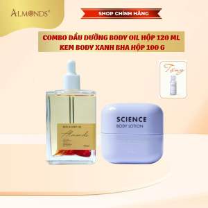 Combo Body Oil Và Kem Dưỡng Da Ban Đêm BHA hỗ Trợ Dưỡng Trắng Mềm Mại Da