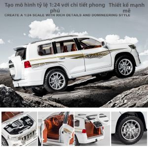 CHEZHI | Mô Hình Xe Land Cruiser Hợp Kim