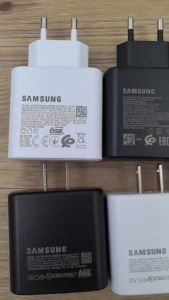Samsung | EP-TA845 Samsung S25 S24 FE Charger 45W PD Super Fast Charge Wall Adapter For Galaxy Z Fold Flip 7 6 A56 +1/1.8M 5A Type C Cable