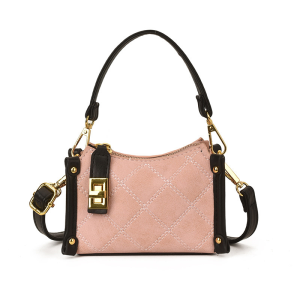 Red Childrens Quilted Crossbody Shoulder Handbag