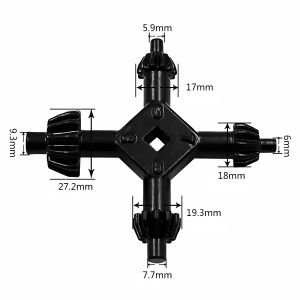 Jiaxun | 4-in-1 Drill Chuck Wrench Accessory