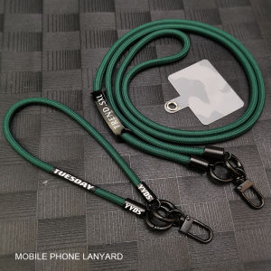 KISSCASE Portable Nylon Mobile Phone Lanyard For iphone 15 Pro Max Metal Buckle Soft Delicate Wrist Strap Long Lanyard Mobile Phone Accessories For Samsung Huawei Xiaomi