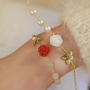 Gelang Mawar Perancis Desain Perhiasan Wanita Mode Elegan Kelas Atas Yang Wajib Dimiliki Para Fashionista Harga Promosi COD