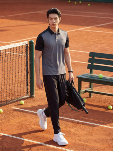 Erke | Antibacterial Ice Silk Short Sleeve Polo Shirt for Men