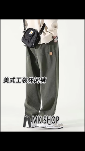 MK Casual Long Pants Men Student Pants Men Seluar Kasual Lelaki (K83)