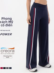 Quần Yoga Dạng Xòe Cao Đùi Phối Màu Thoải Mái