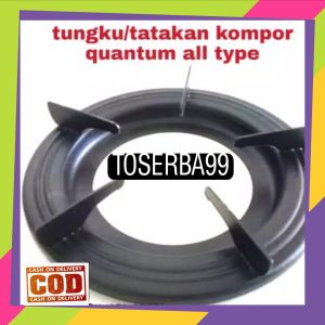 Toserba99%Tungku kompor Quantum kaki 5 Ori tebal berkualitas