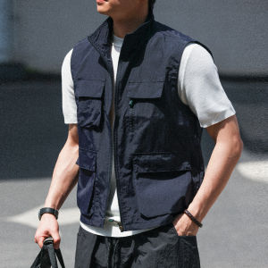 BGYO | Vintage Multi-Pocket Sleeveless Water-Resistant Light Vest