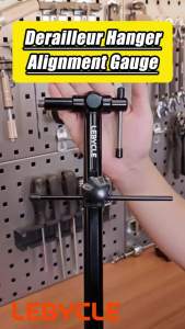LEBYCLE | LEBYCLE Bicycle Derailleur Hanger Calibration Tool Bike Frame Tail Hook Straightener Tool Bike Derailleur Hanger Alignment Tool