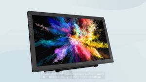 21.5 Inch GAOMON PD2200 IPS Drawing Tablet Full-Laminated Screen Anti-glare Drawing Monitor Battery-Free Stylus 8192 Levels Pressure 8 Programmable Keys Compatible with Windows MacOS with Adjustable Stand