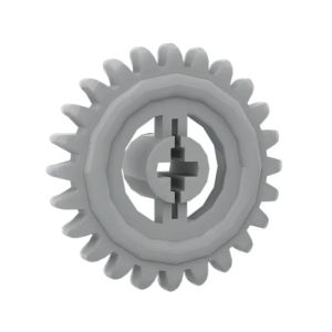 [50Pcs]【50G】 3650 24-tooth hollow gear Children DIY STEM Building Blocks Toy Gifts for MOC creators Group