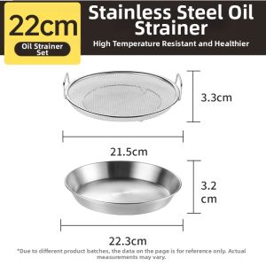304 Stainless Steel Food-Grade Strainer Rack Steamer Basket Kitchen Plate