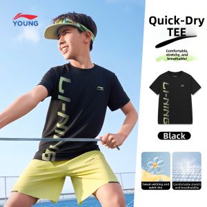 LI-NING KIDS | Childrens Quick-Dry Casual T-Shirt