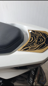 Upper Stoplamp Akrilik PCX 160 Varian Gold/Silver Murah & Keren Accesories Motor