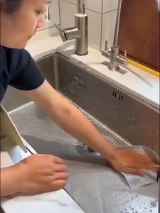 Rust Removal Cleaning Cloth Kitchen Magic Dishwashing Metal Steel Wire Cleaning Microwave Clean Tool